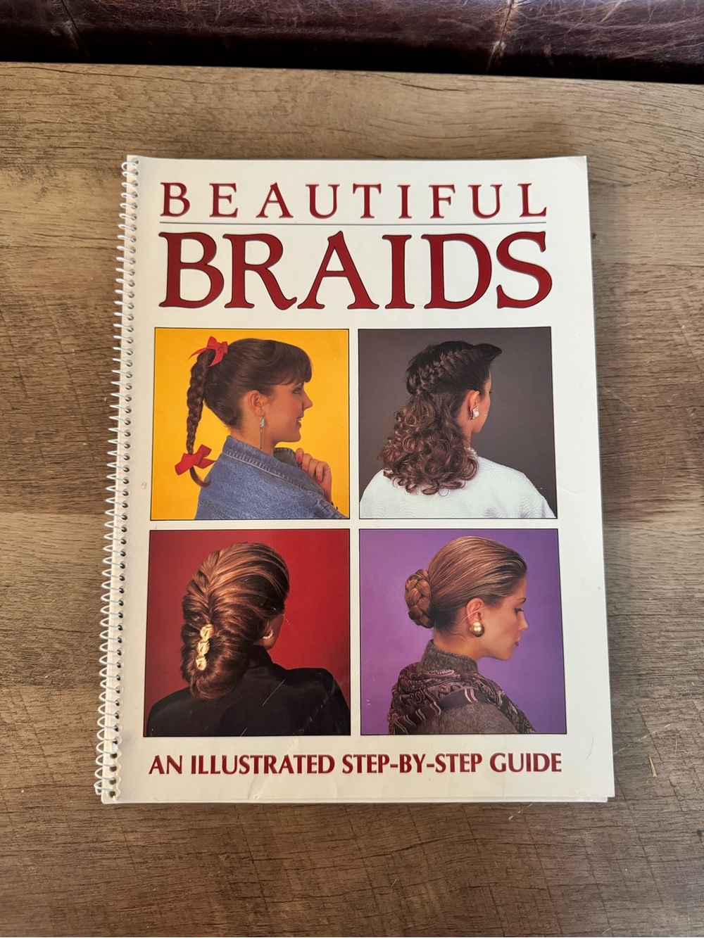 Vintage 80s Beautiful Braids Book Spiral Bound Guide